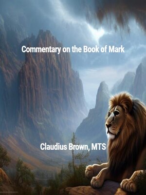 cover image of Commentary on the Book of Mark